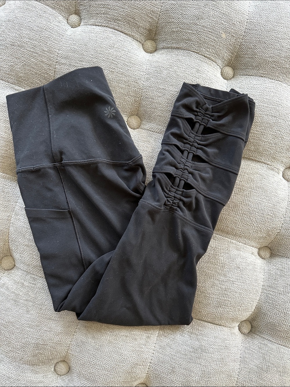 Black Athleta leggings XSP